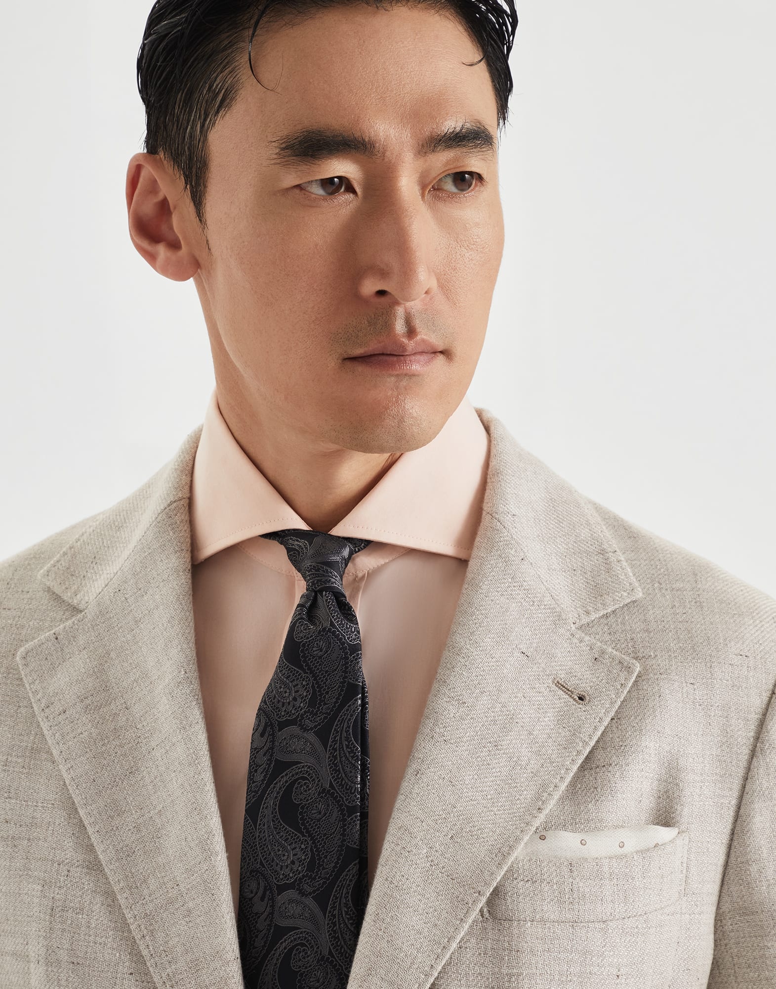 Paisley silk tie - 3