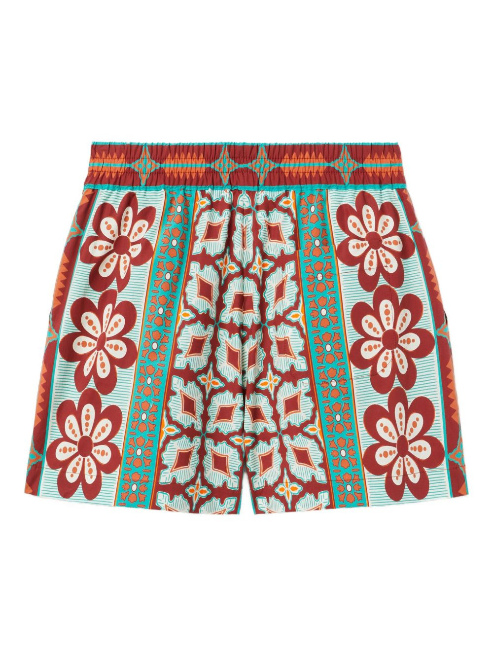 floral-print shorts - 5