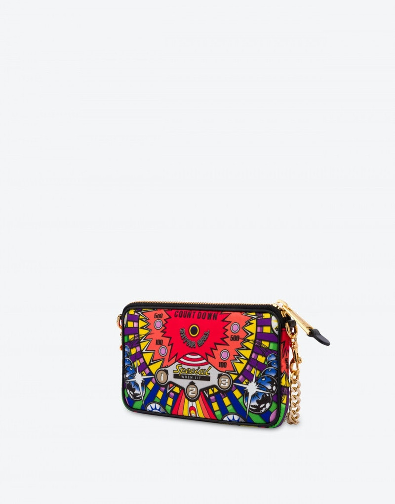 PINBALL PRINT SHOULDER BAG 2