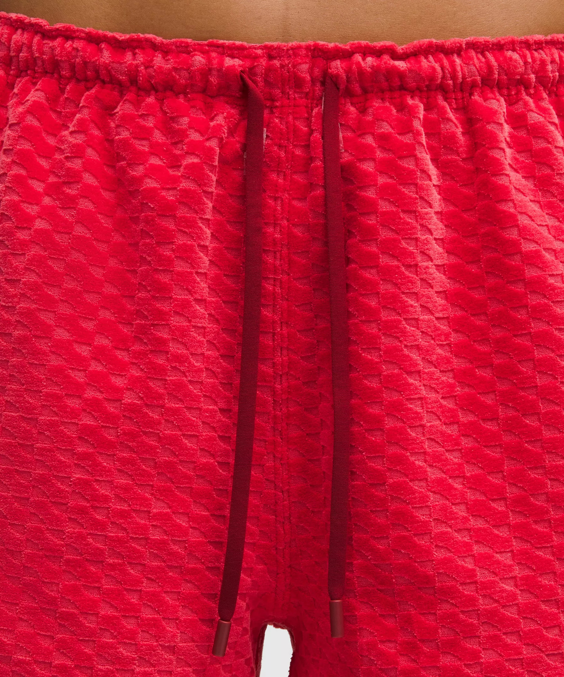 Velvet Terry Slim-Fit High-Rise Short 2" - 4