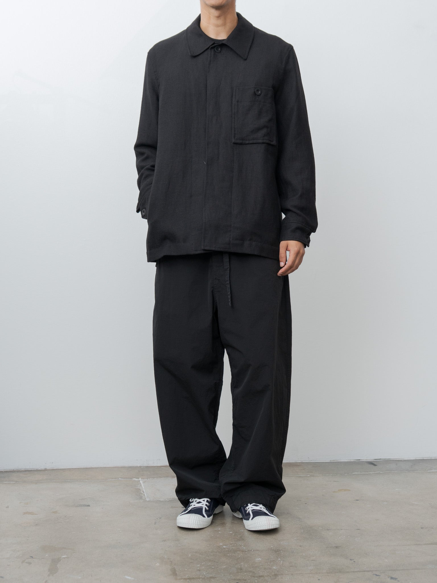 Aki Shirt Jacket FELT - Black - 10