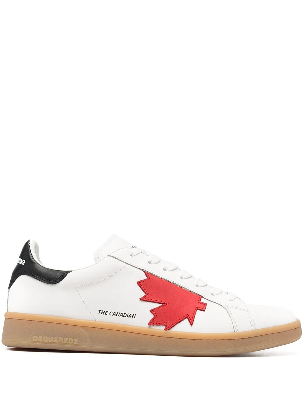 maple leaf low-top sneakers - 1