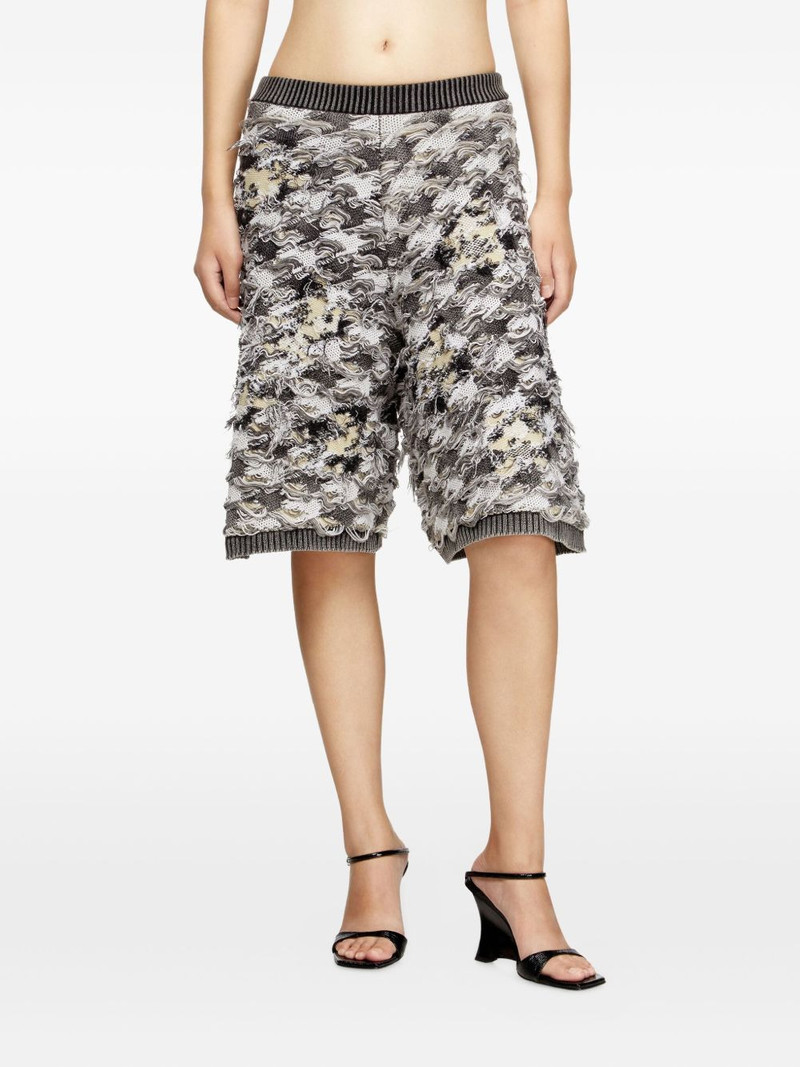 houndstooth-jacquard knee-length shorts 3