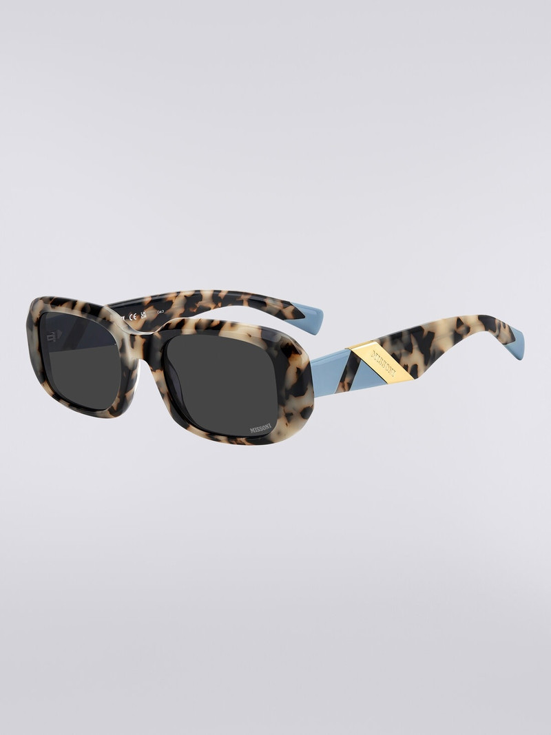 Missoni Rectangular acetate sunglasses outlook