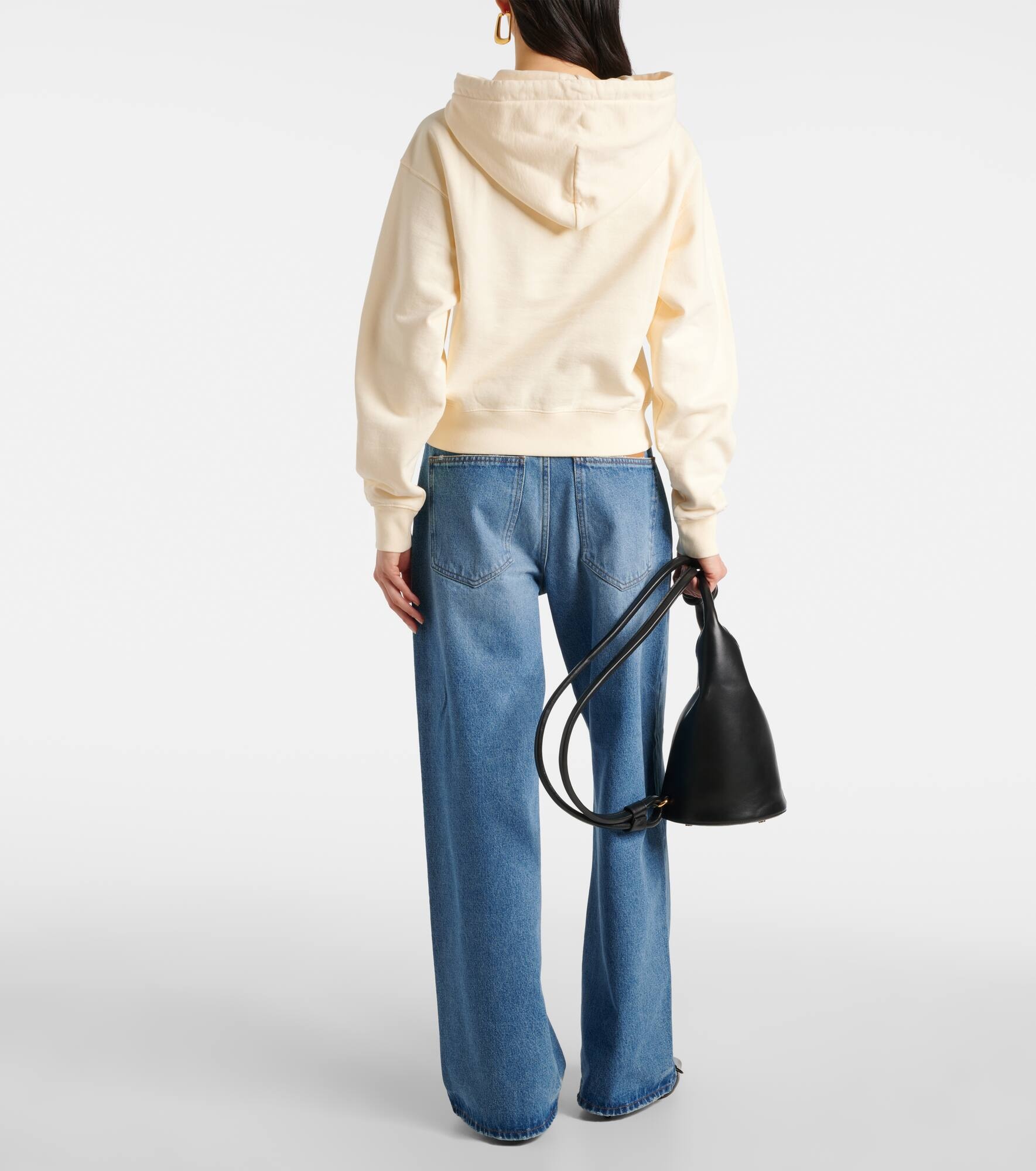 Le Hoodie Gros Grain cotton hoodie - 3