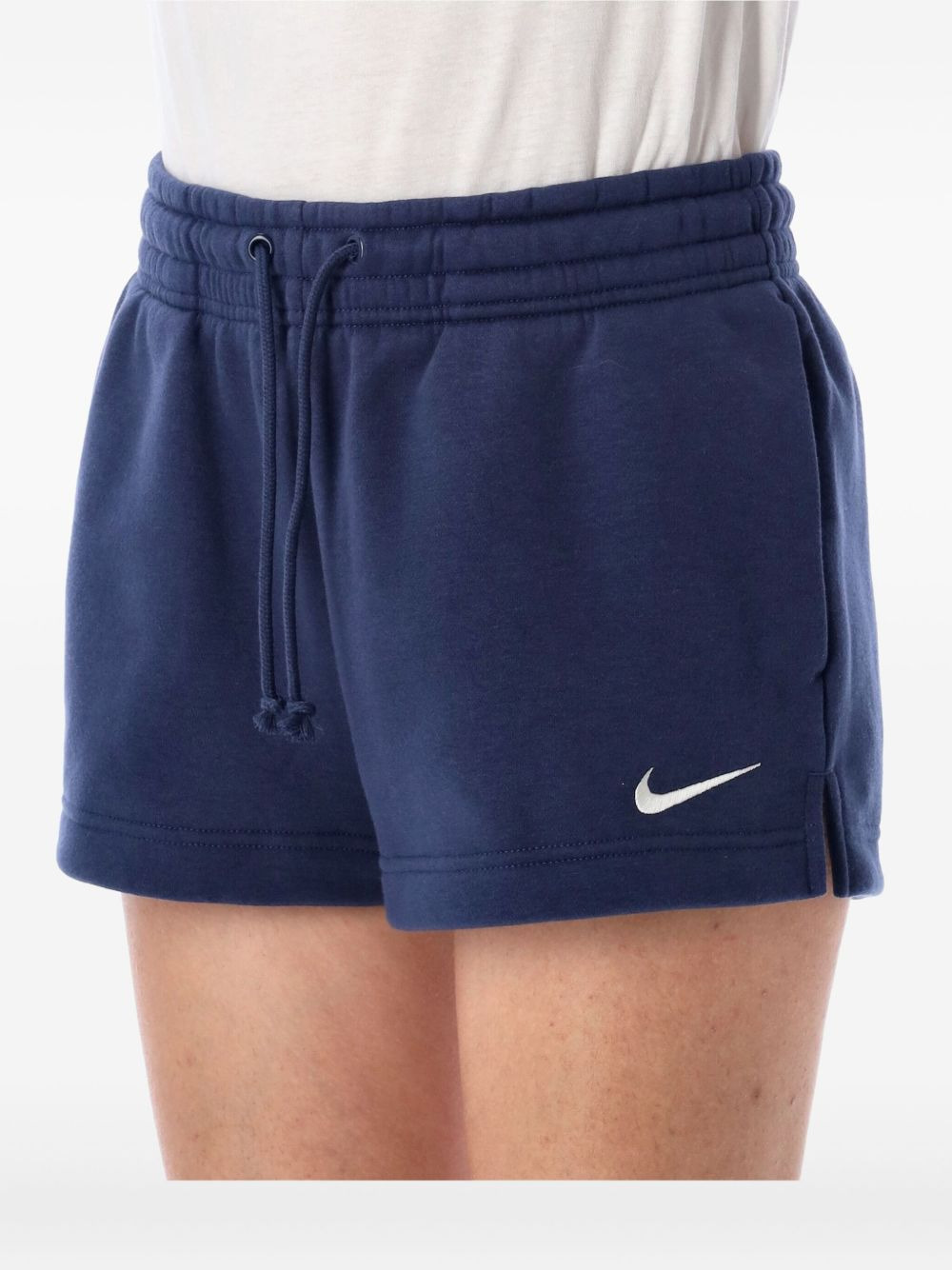 fleece drawstring shorts - 3