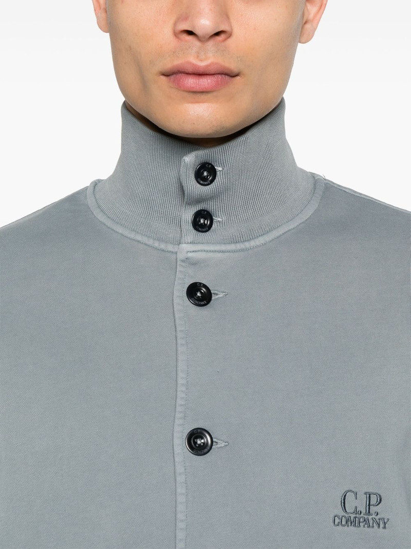 logo-embroidered jacket 5
