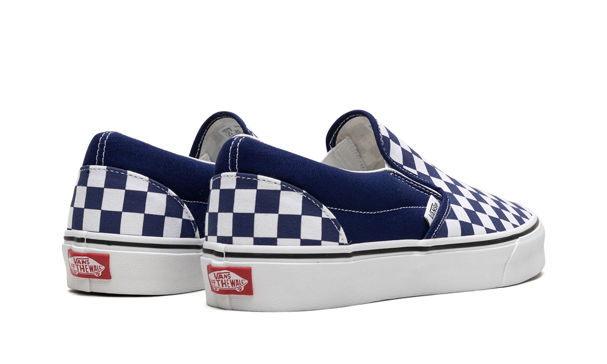 Checkerboard Classic Slip-On "Beacon Blue" - 3