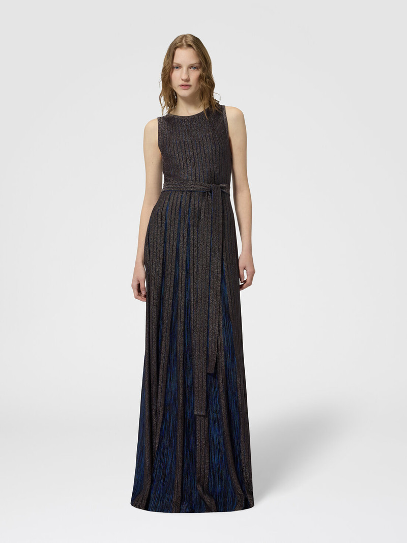 Missoni Belted sleeveless maxi dress outlook