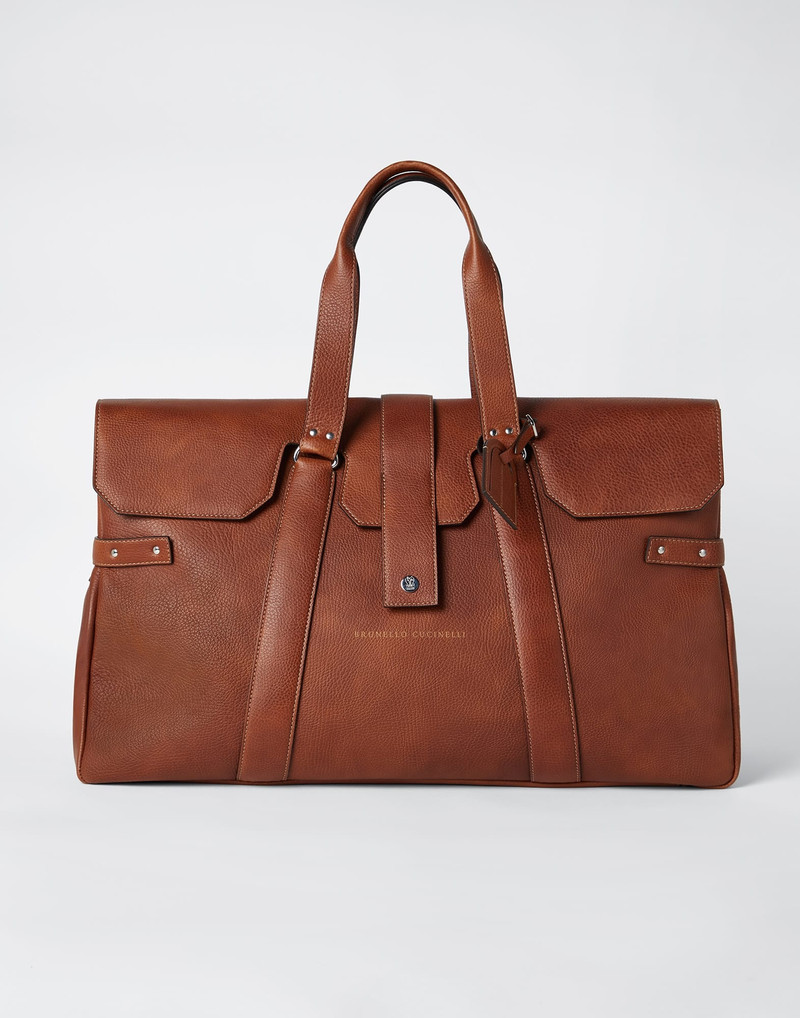 Brunello Cucinelli Grained calfskin bag outlook