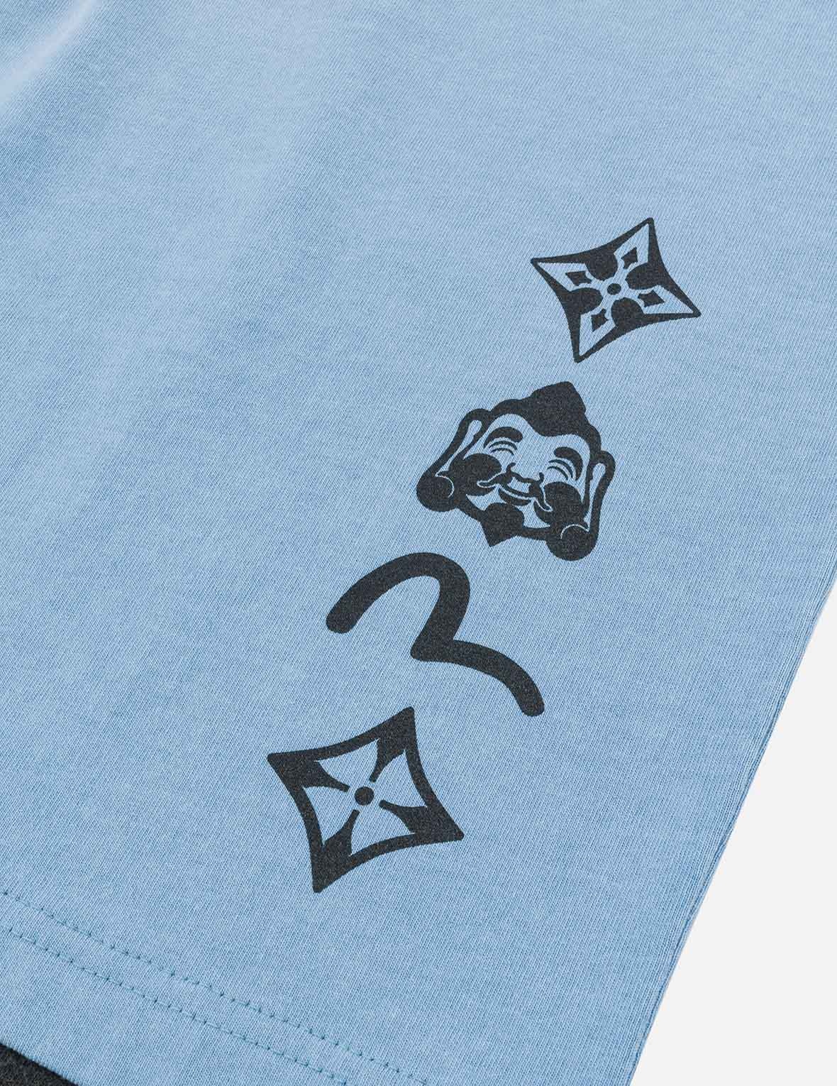 Washed 2-in-1 Oversized T-shirt - 8