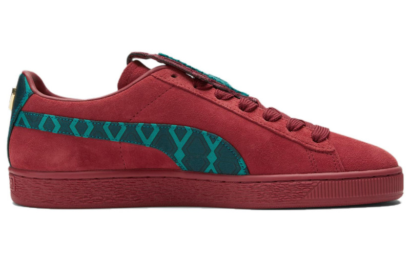 PUMA PUMA Dapper Dan x Suede 'Jacquard Print - Intense Red' 390988-01 outlook