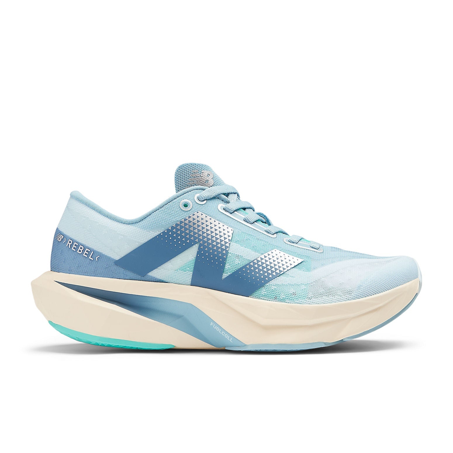 (WMNS) New Balance FuelCell Rebel v4 'Quarry Heron Blue' WFCXCH4 - 2