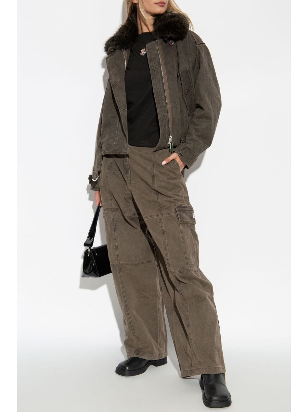 cotton cargo pants - 2