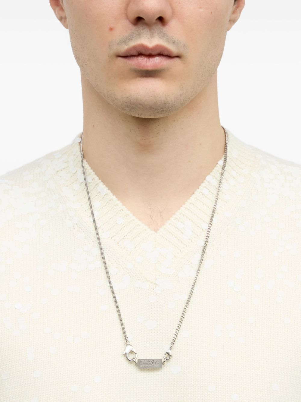 Numbers-motif necklace - 3