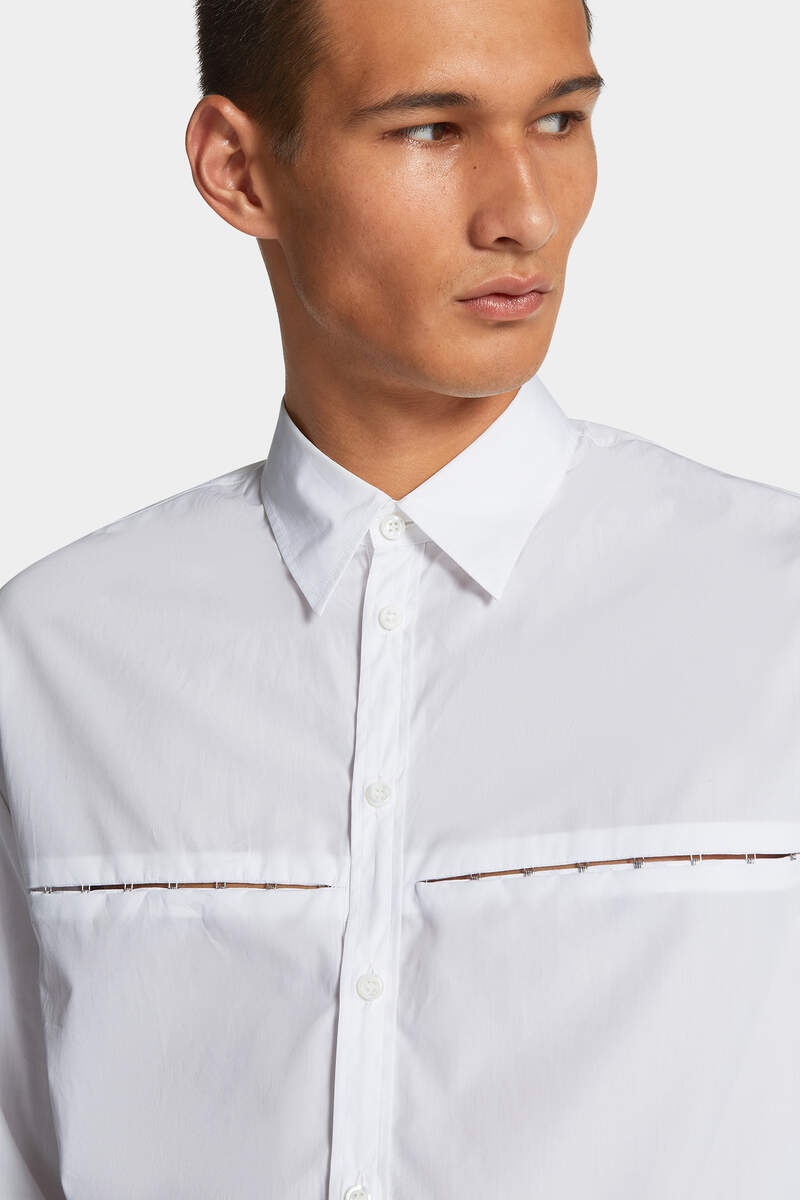 CORSET DROPPED SHOULDER SHIRT - 5