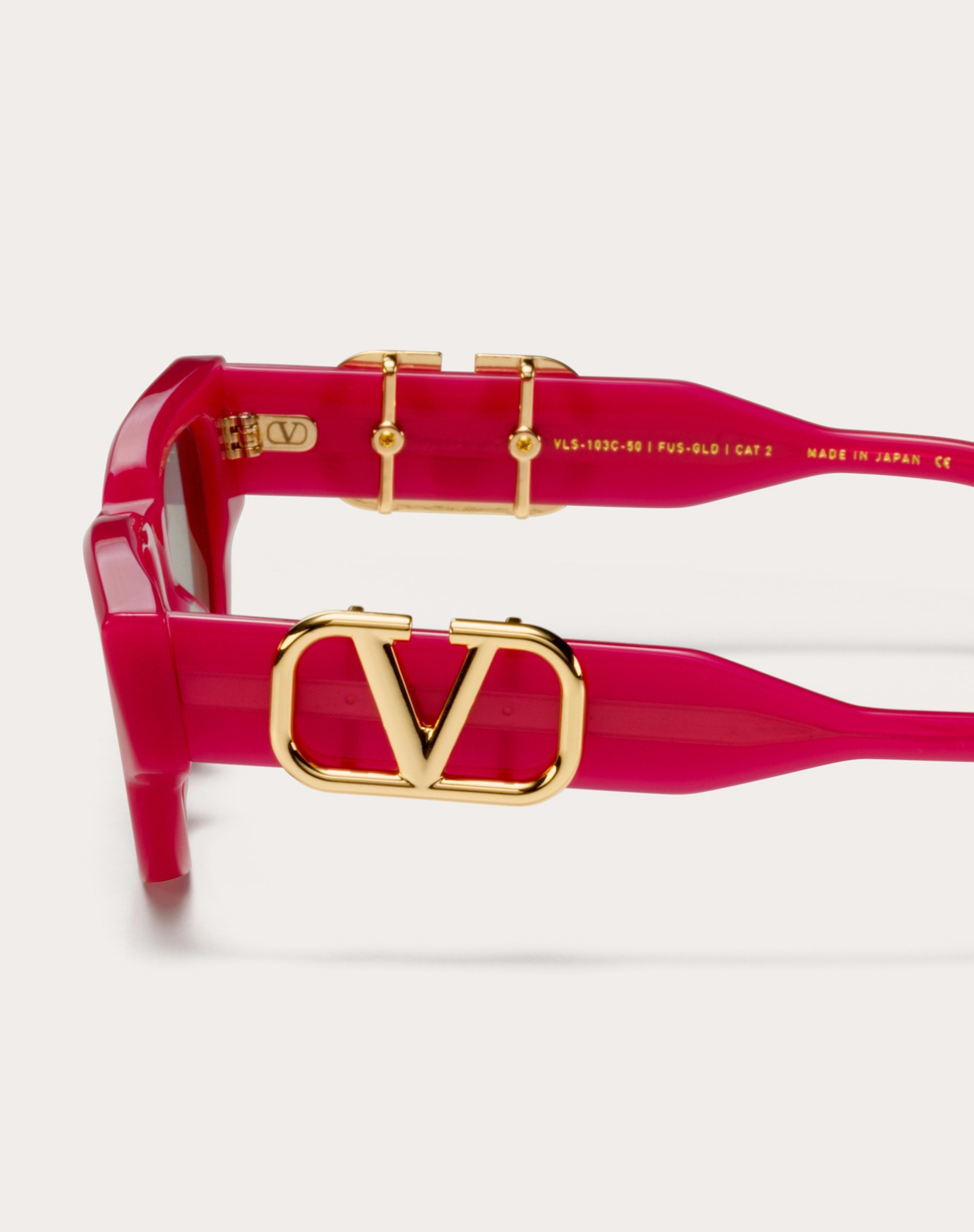II - CAT EYE ACETATE VLOGO FRAME - 4