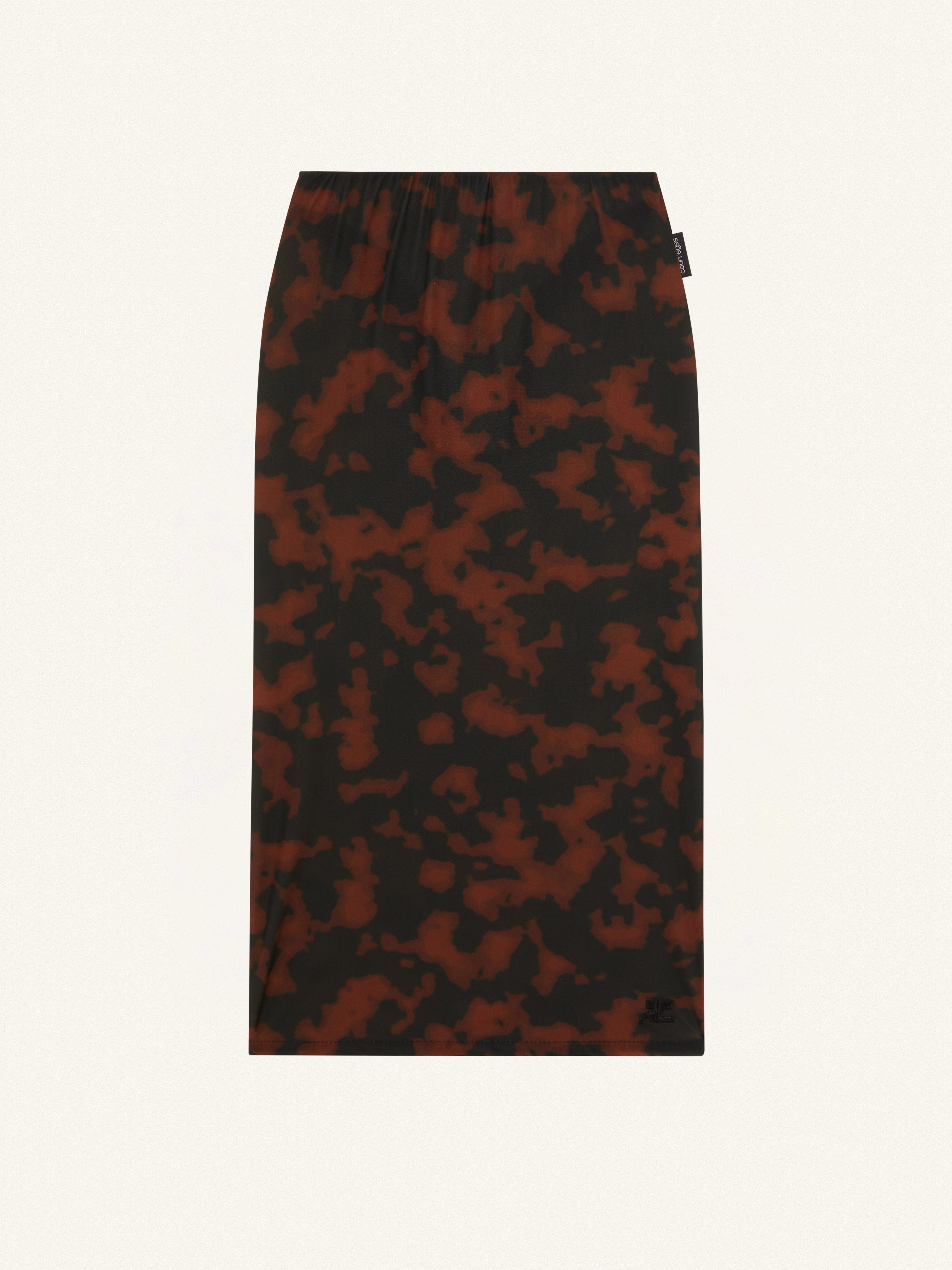 SECOND SKIN PRINTED TUBE SKIRT - 1