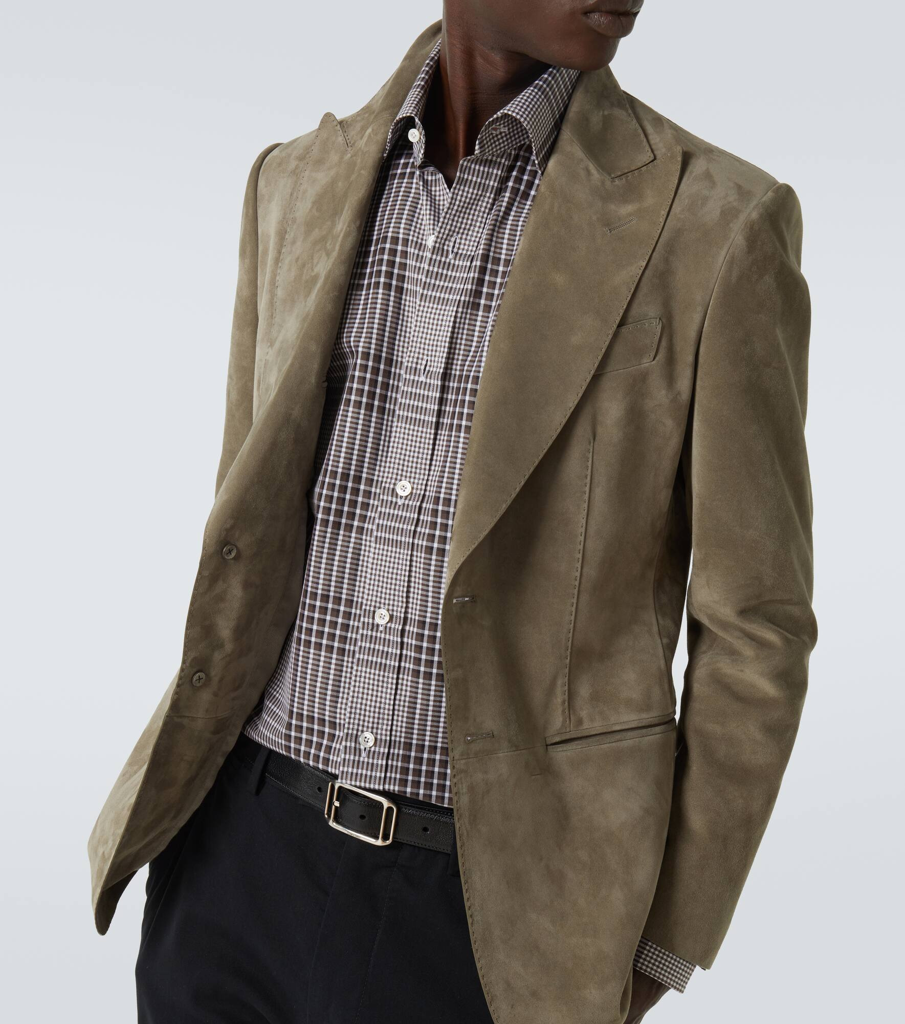 Prince of Wales check cotton shirt - 5