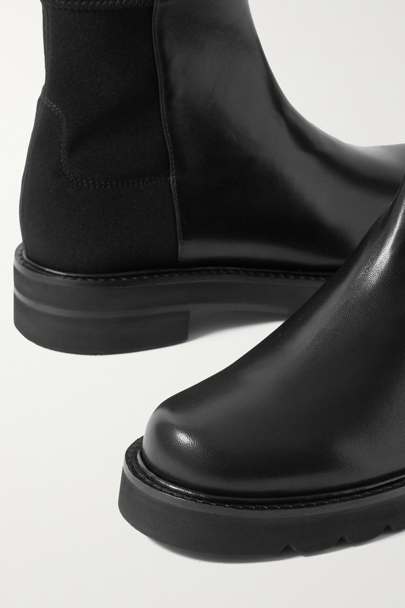 5050 Lift leather and neoprene ankle boots 4