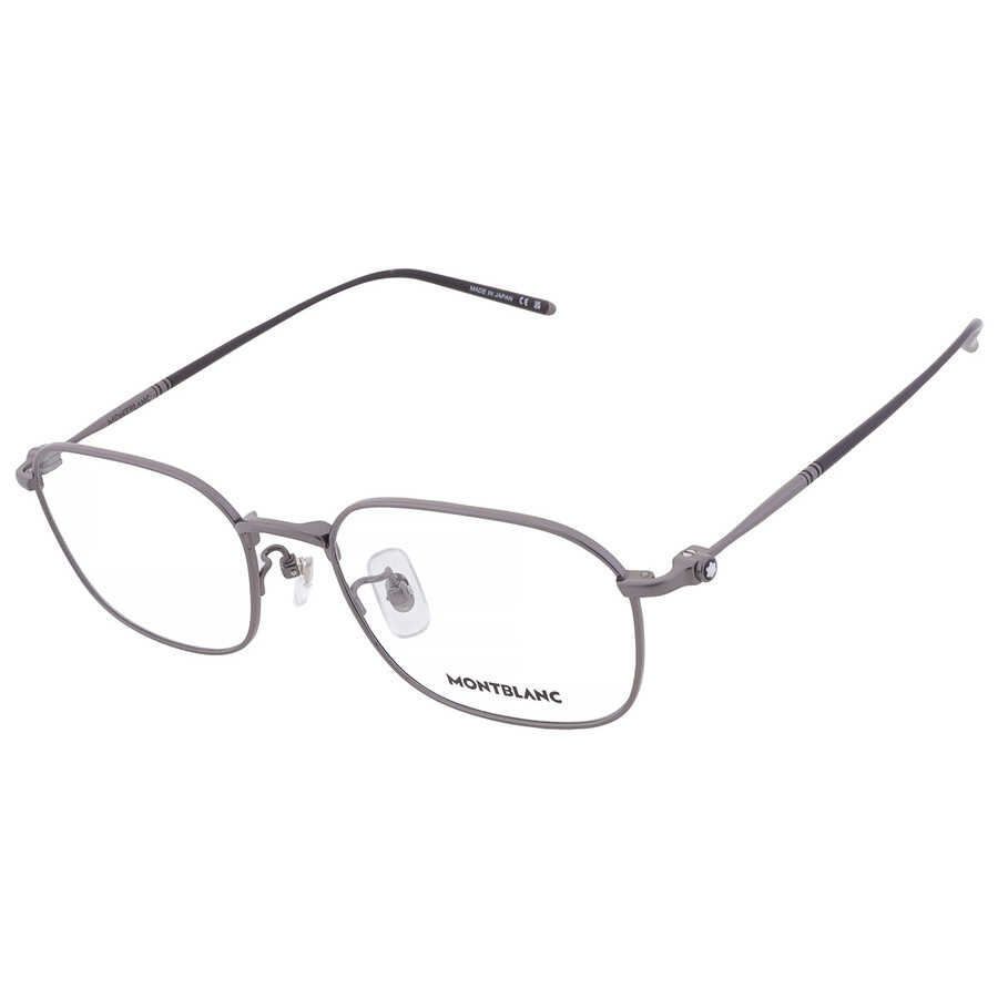 Montblanc Demo Square Titanium Men's Eyeglasses MB0414OA 001 54 - 3