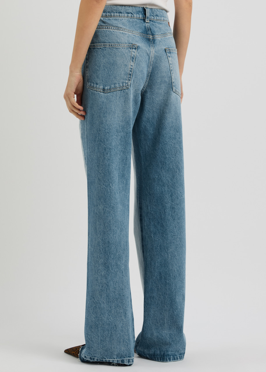Stella Mccartney Panelled Straight-leg Jeans - 3