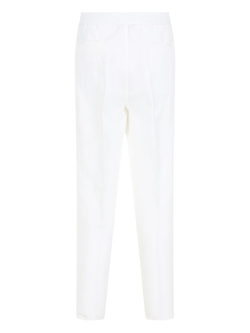 Brunello Cucinelli tapered-leg trousers outlook