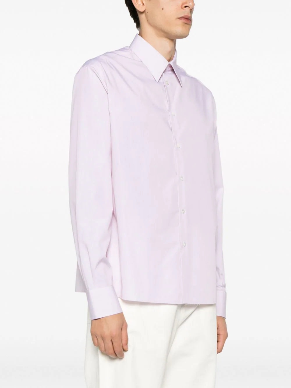 PINSTRIPE-PRINT COTTON SHIRT - 3