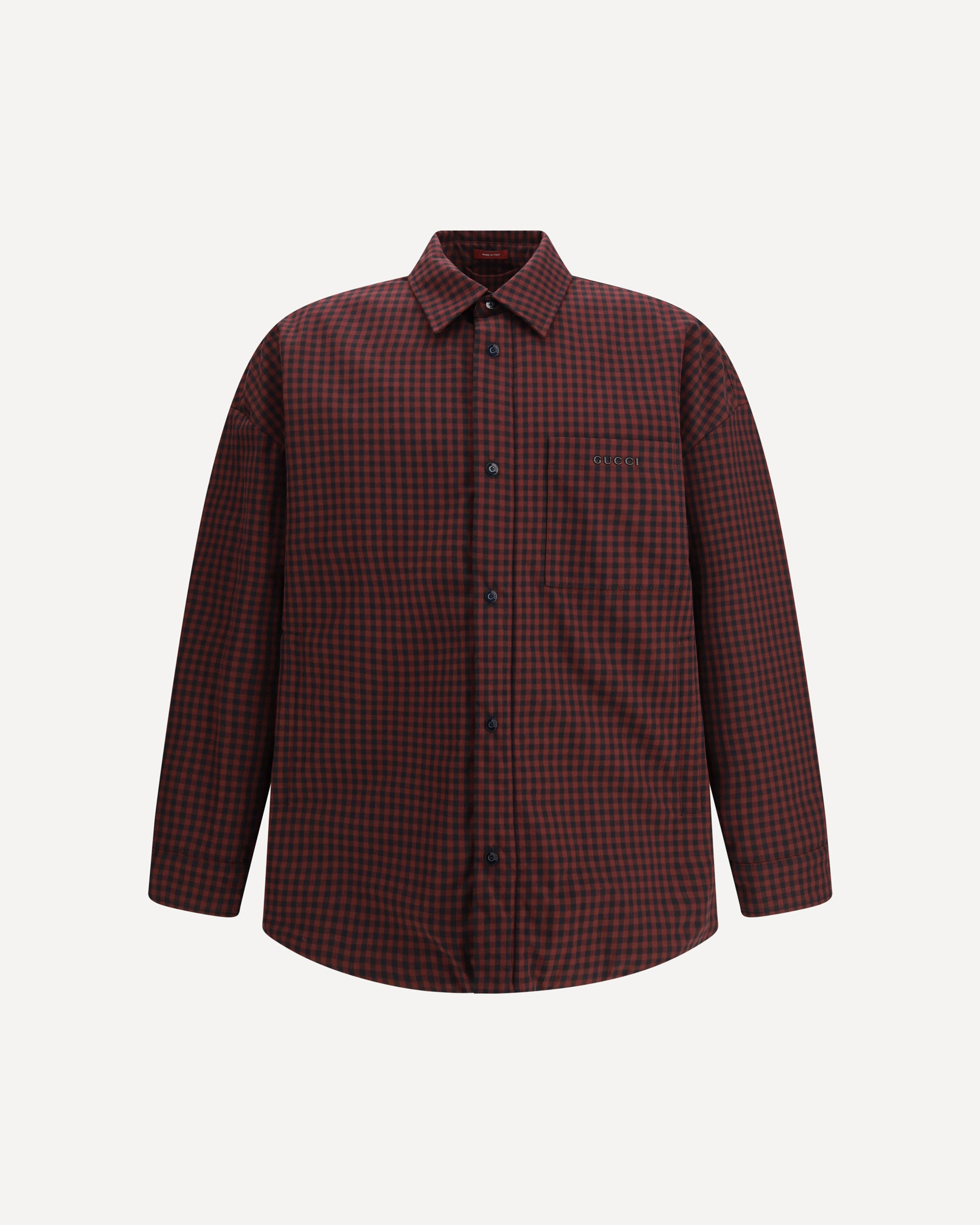 Checked Cotton Jacket - 1
