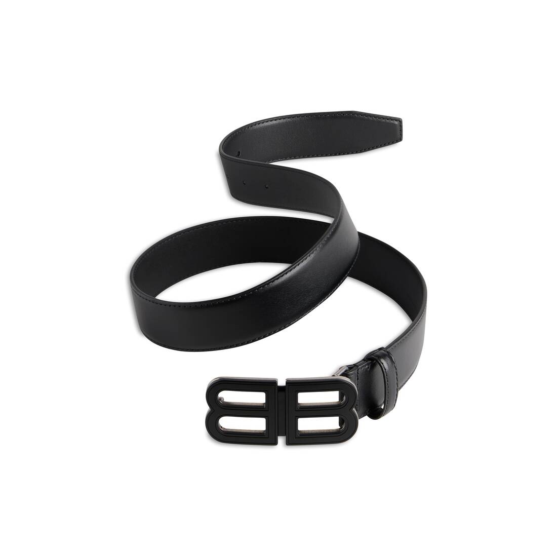 Men's Bb Hourglass Large Belt in Black - 2