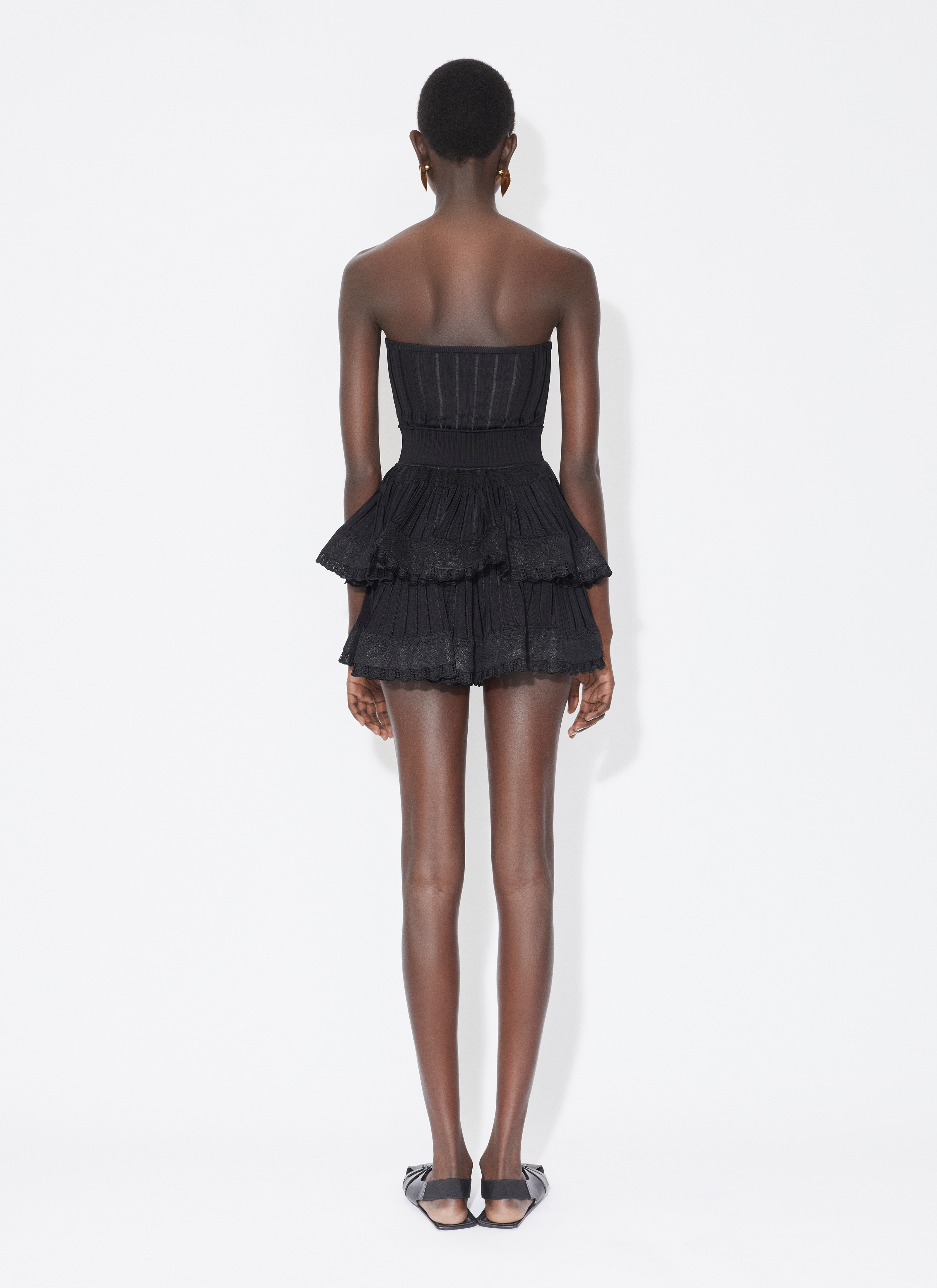 SPAGHETTI STRAPS CRINOLINE TOP - 3
