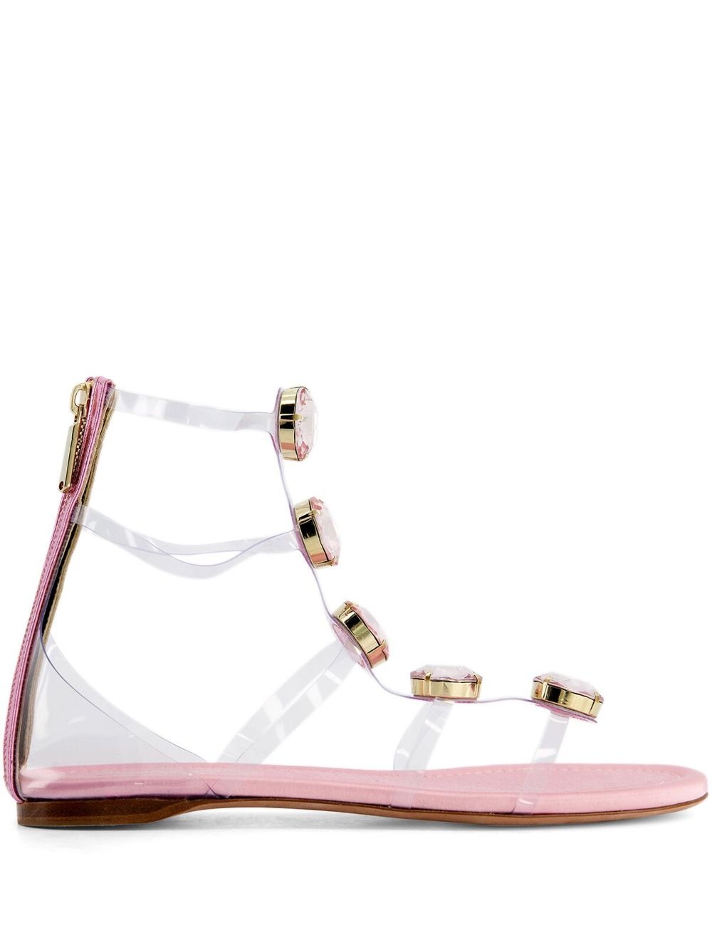 Diamond Clash flat sandals - 1