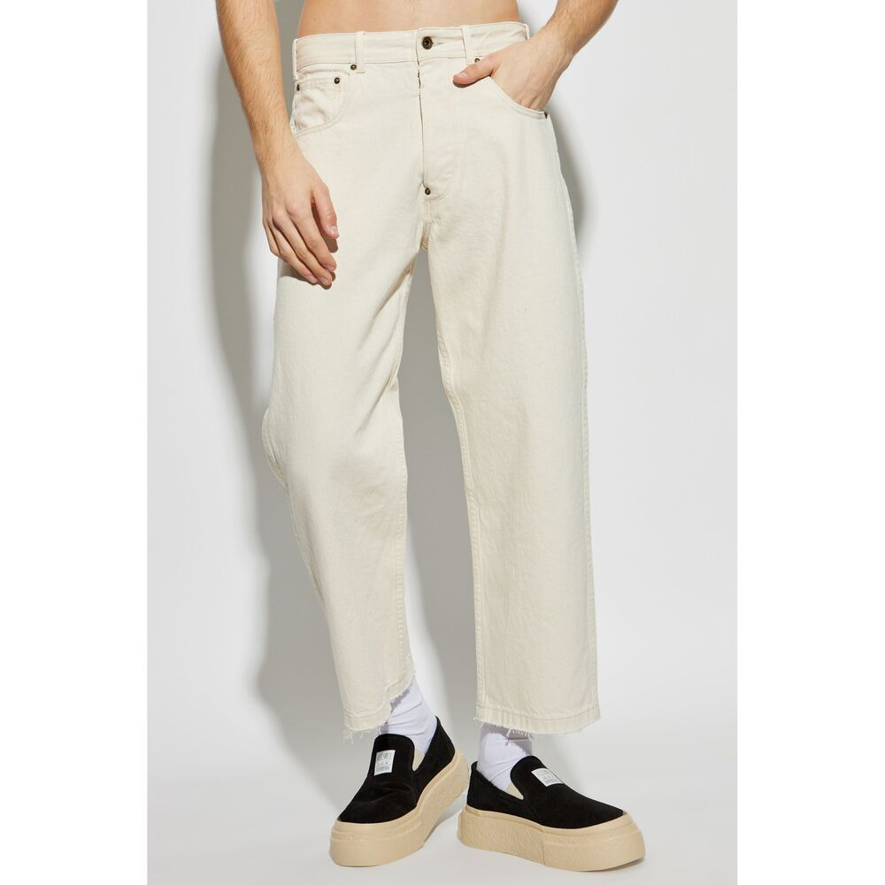 Maison Margiela Neutrals Denim - Regular & Straight-Leg Jeans Men - 5