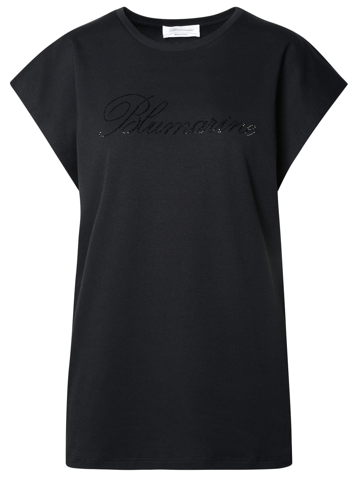 Tシャツ・カットソー BLUMARINE Woman T-Shirt Black 2T041A C9903 Blumarine Blumarine Woman Black Cotton T-Shirt | luosophy