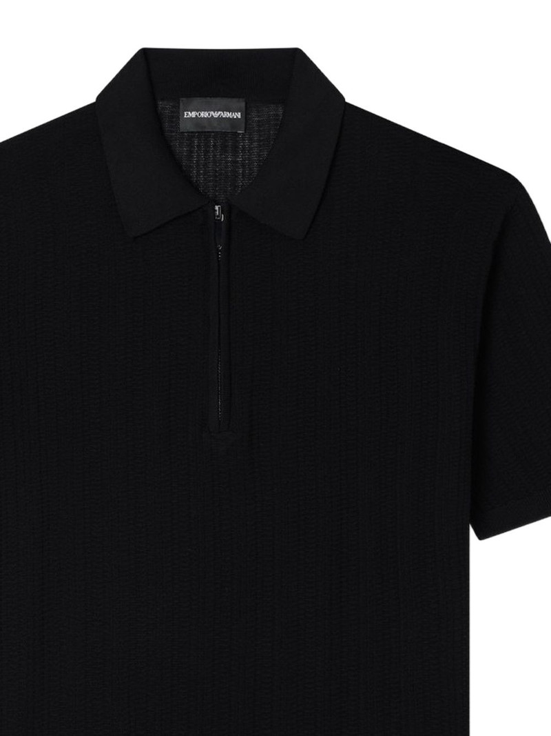 EMPORIO ARMANI zip fastening sweater outlook