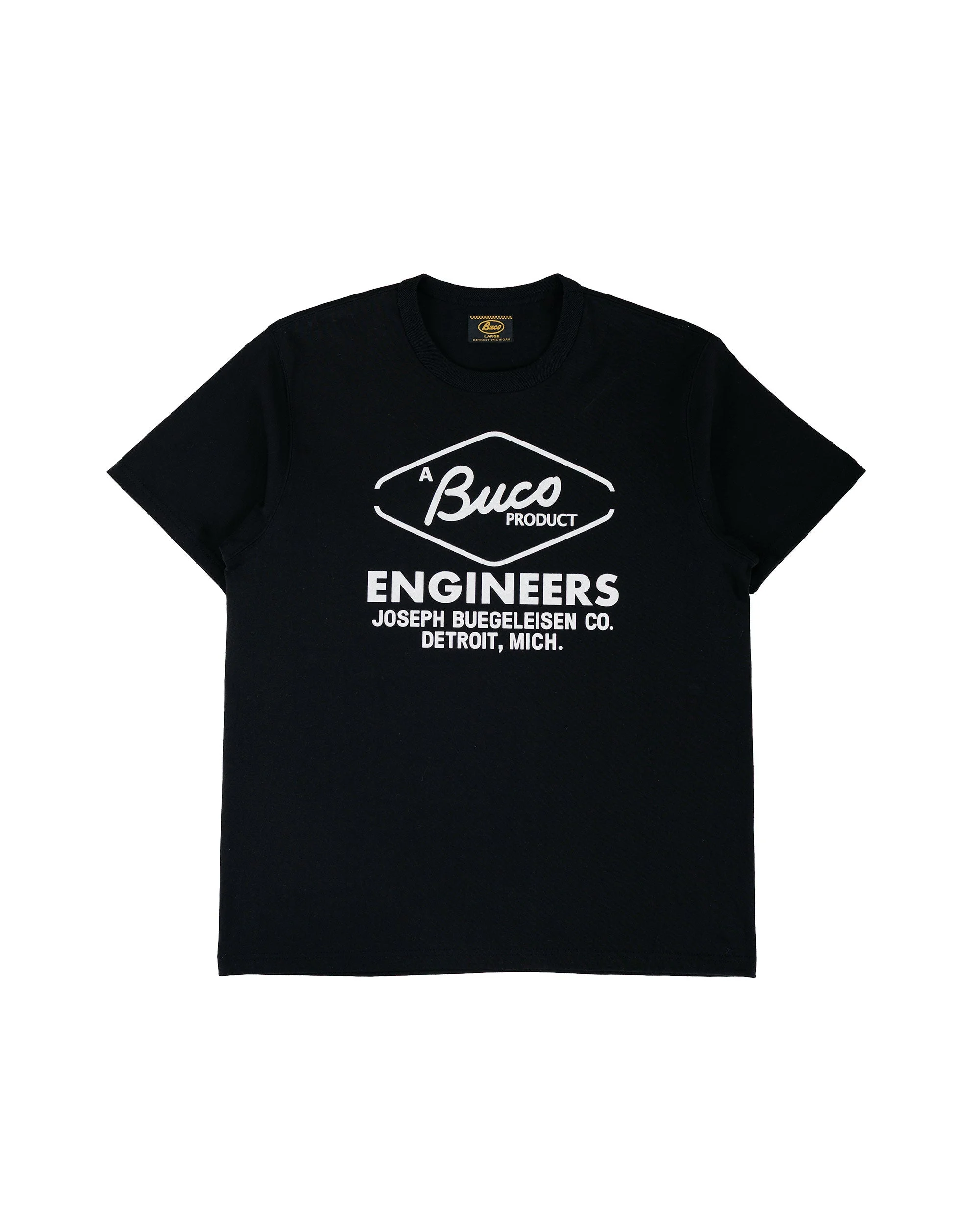 BC26001 Buco Tee / Buco Engineers Black - 1