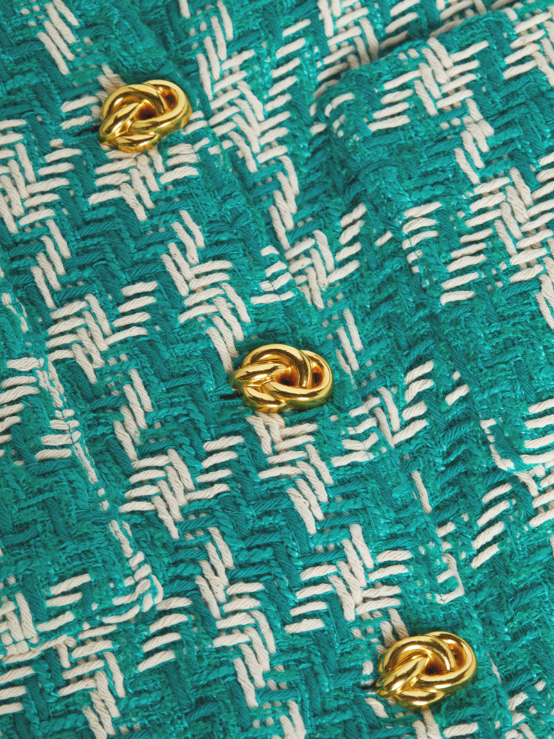 Jia Houndstooth Tweed Jacket 9