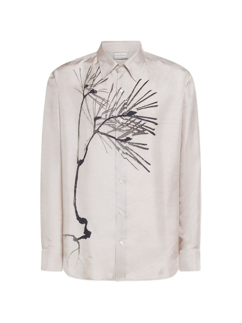 brushstroke-motif shirt 1