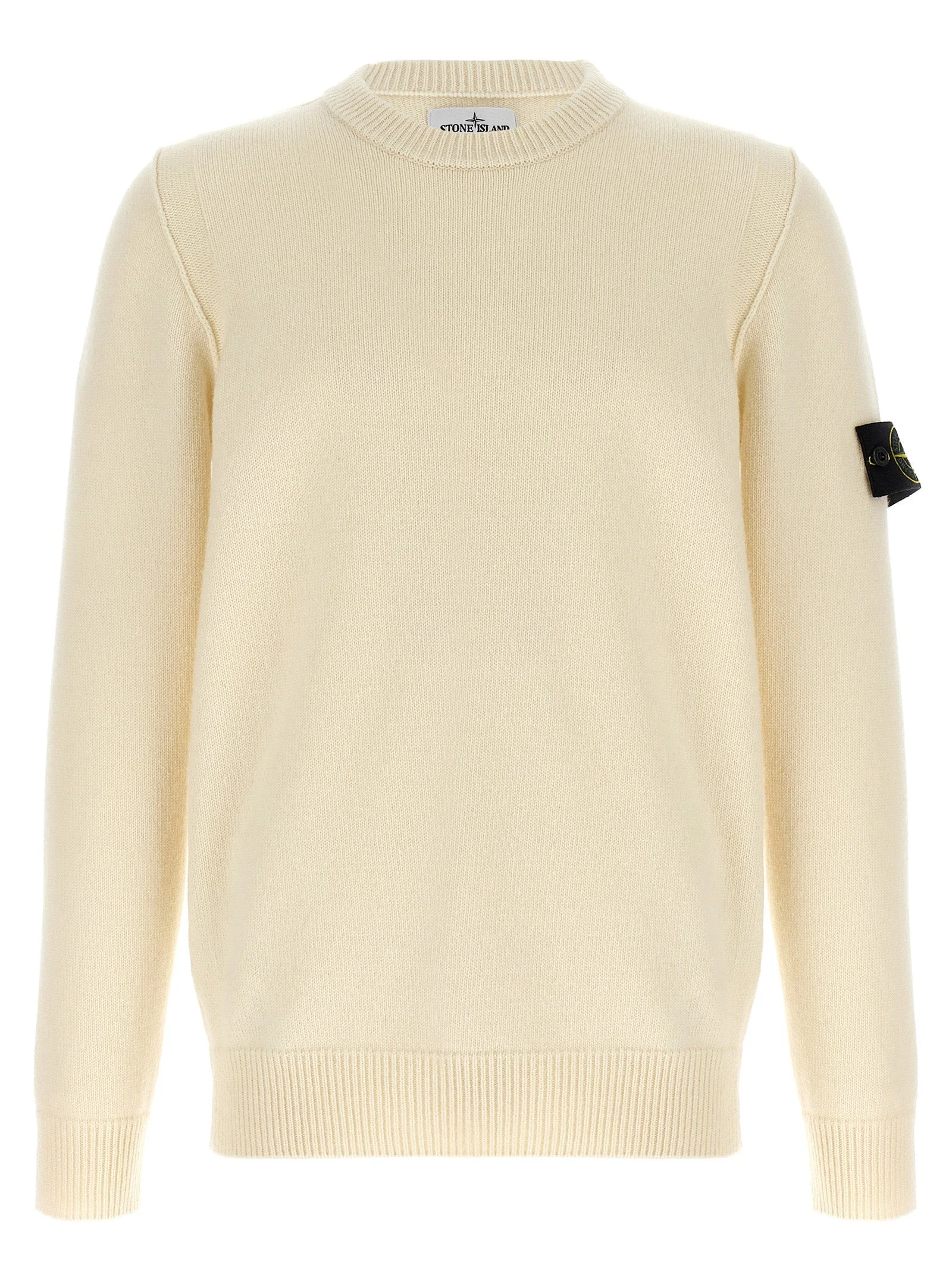 Stone Island Men Logo Badge Sweater - 1