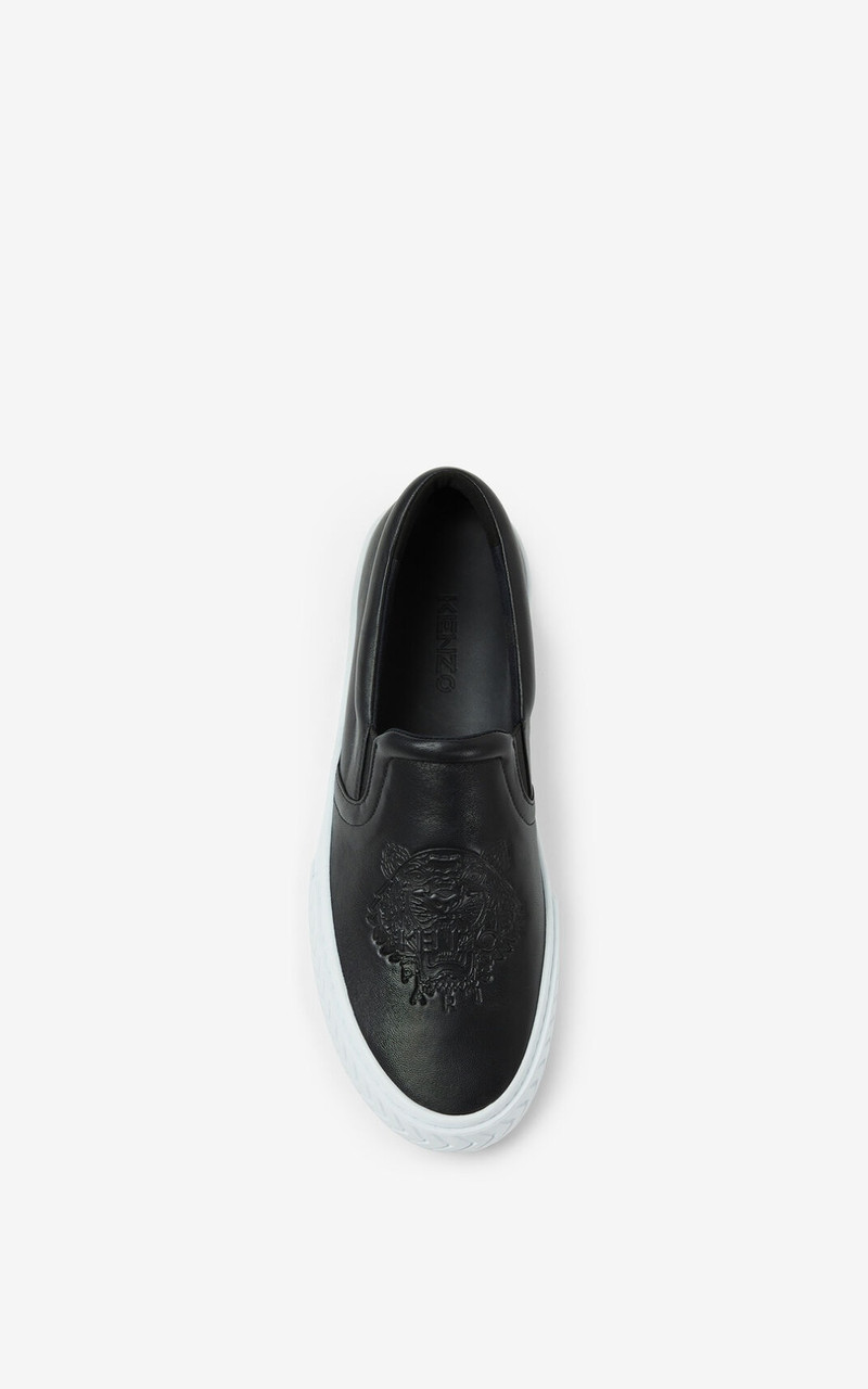 KENZO Leather K-Skate Tiger sneakers without laces outlook