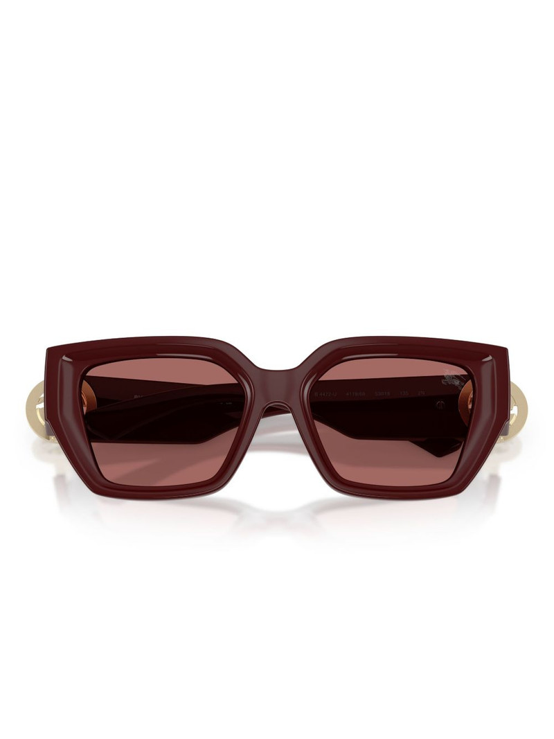 geometric-frame sunglasses 5