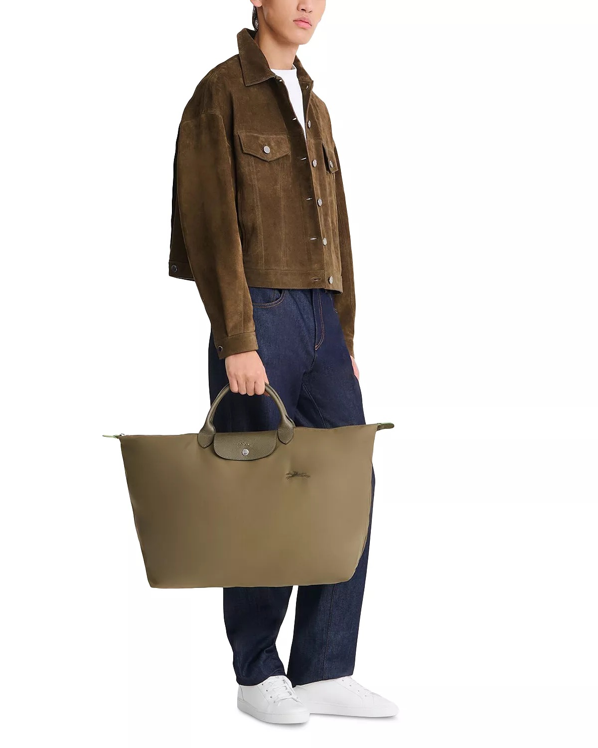 Le Pliage Green 18" Large Travel Bag - 2