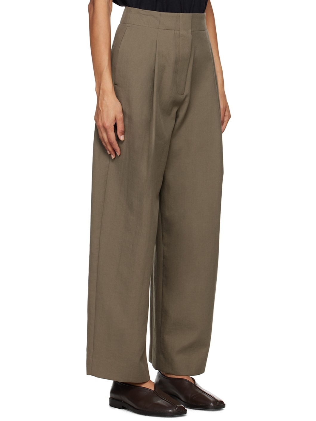 Taupe Ansell Trousers - 2