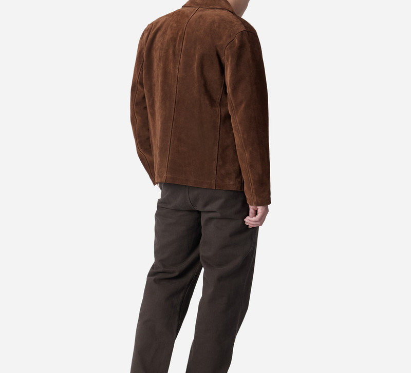 3sixteen Work Jacket - Chocolate Suede outlook