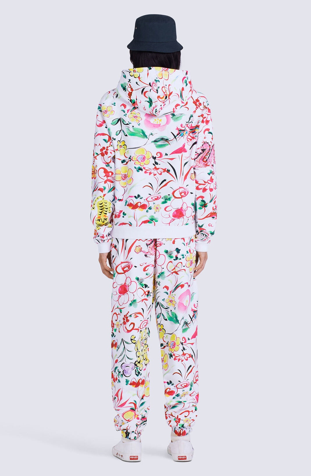 'Akae Ink' hooded sweatshirt - 4
