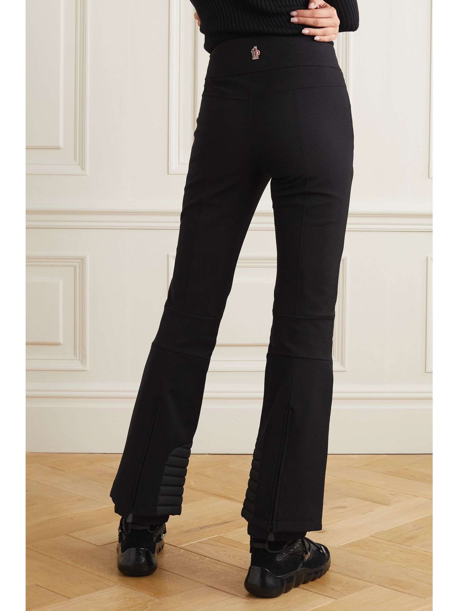 Sportivo stretch-twill bootcut ski pants Black - 3