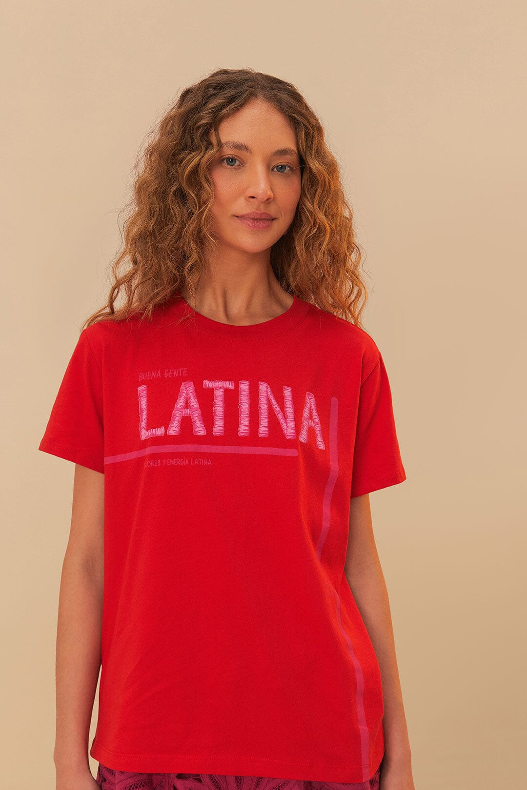Red Latina T-Shirt - 2
