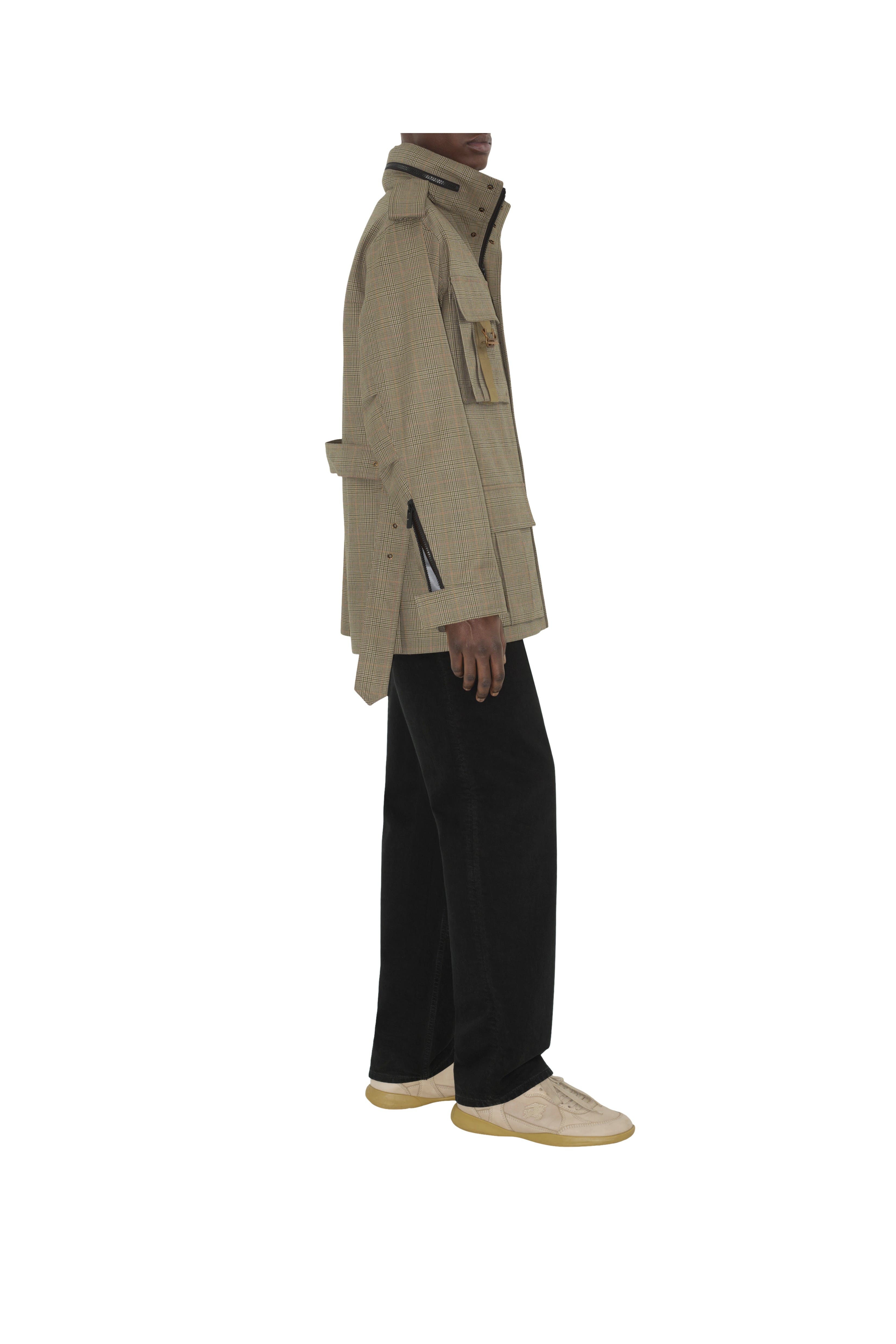 burberry Bonded Wool Field Jacket in Loch/bliss at Nordstrom - 4