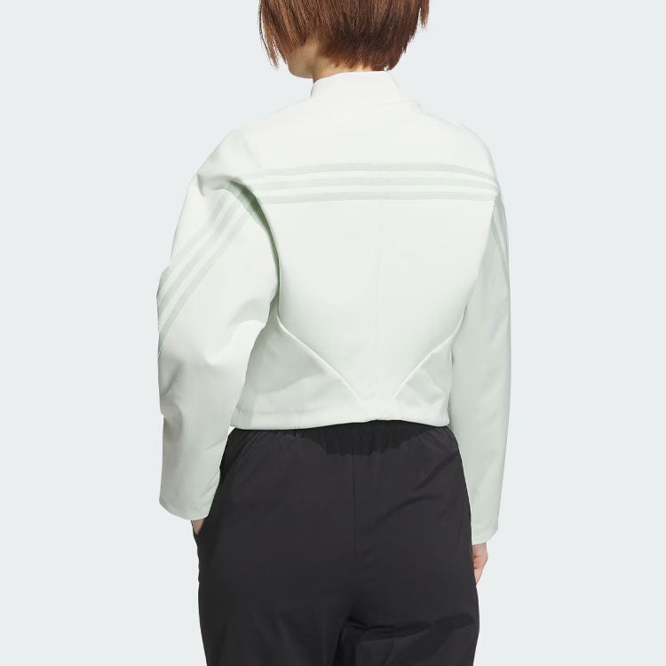 (WMNS) adidas x Samuel Gui Yang Jacket 'White' JF6665 - 3