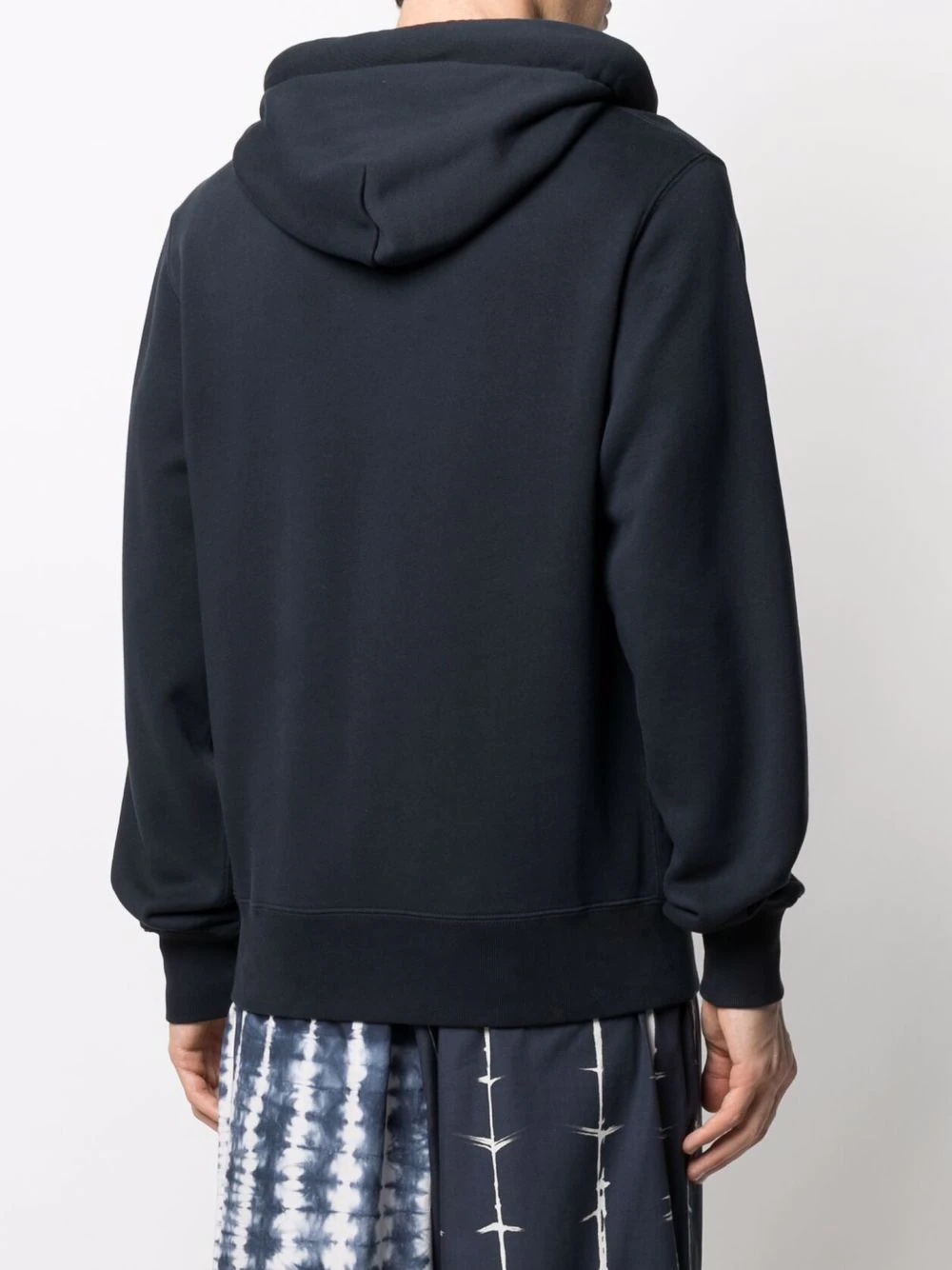 logo-print drawstring sweatshirt - 4